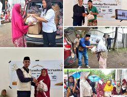 Kolaborasi SMSI Kota Mataram, APKLI Kota Mataram dan STN NTB, berbagi Paket Sembako untuk Lansia menjelang Idul Fitri